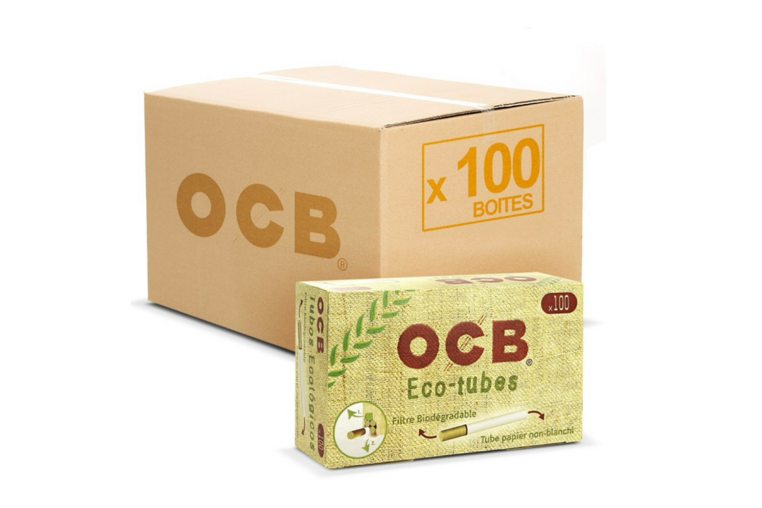 Tubes OCB chanvre bio avec filtre